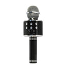 GOMINIMO 4 in 1 Wireless Bluetooth Karaoke Microphone with Record Function: Easy Connect, Rechargeable Battery, Multifunction (Black)