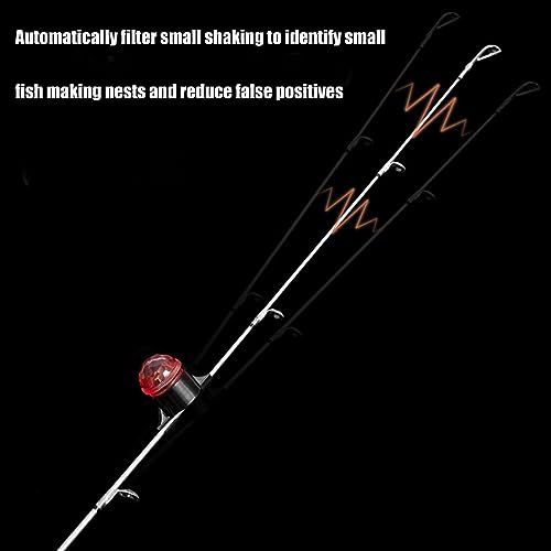 Fishing Rod Alarm, Sensitive and Portable Fish Bite Alarm - Night