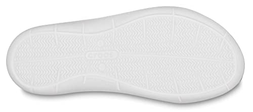 Crocs Women's Swiftwater W Sandal, Black/White, US 9