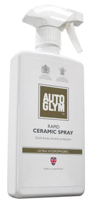 Autoglym Rapid Ceramic Spray 500ml, Long lasting after car wash coating quicker to apply than wax, to complete automotive paint care detailing routine.