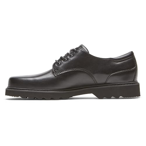 ROCKPORT Men's Northfield Oxford, Black, 10.5 US