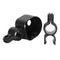 Cane Holder, Walking Stick Holder Crutches Stick Rack Bracket Accessories Rollator Mobility Aid Carrier Attachment for Elderly Walker Electric Wheelchair Users Drive Scooter Device