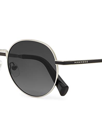Hawkers Unisex MOMA Sunglasses, SILVER Black Gradient, 50 UK
