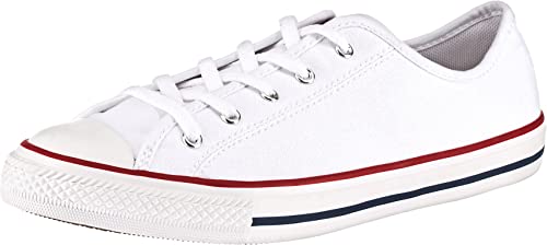 Converse Women's 564981c Plimsolls, White Red Blue, 6 UK, White Red Blue, 8.5 US