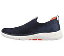 Skechers Go Walk 6-216202, Navy/Orange, 11 Wide