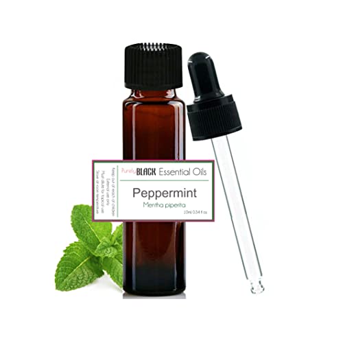 [ 8 For 4 ] Pure Aroma Diffuser Oils 10ml. Essential Oil Blend For Massage, Skin/Hair Care (Peppermint)