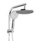 Cefito 9'' Rain Shower Head Set Handheld Round High Pressure Bathroom Chrome