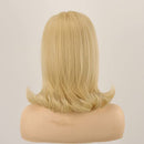 QACCF Blonde Beehive Wig 70s Pinup Pelucas 60s Beehive Style Vintage Look Halloween Costume Women Wig wtih Bang (Blonde)