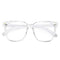 Oversized Blue Light Blocker Glasses for Women Square Computer Eyeglasses Reduce Eye Strain