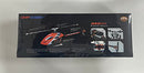 OMPHOBBY M2 EVO RC Helicopter for Adults Dual Brushless Motors Direct Drive 6CH RC Helicopter Remote Controlled Outdoor 3D Remote Control Aeroplane Upgraded Mini Drone BNF (Orange)
