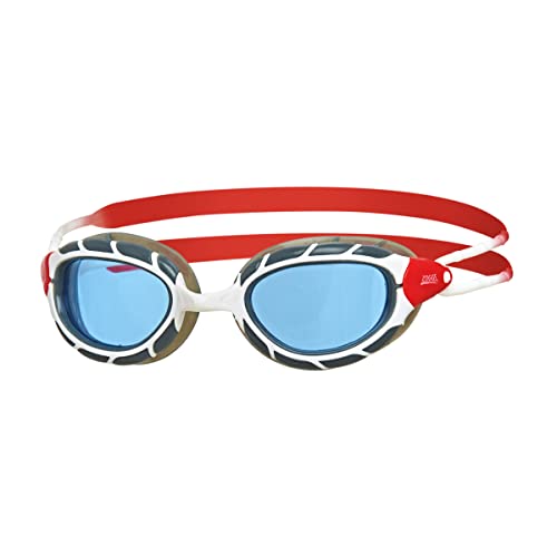 Predator Goggles Tint Lens - White/Red - Tinted Blue Lens