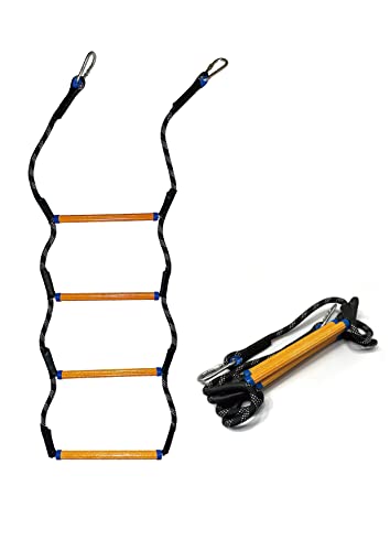5 Step Boat Rope Ladder, Extra Long Portable Boat Rope Ladder