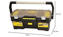 Stanley Toolbox with Tote Tray Organiser, 600 mm Length