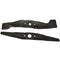 Honda 72531-VH7-000 + 72511-VH7-000 Lawn Mower Blade Set for Honda HRX Mowers