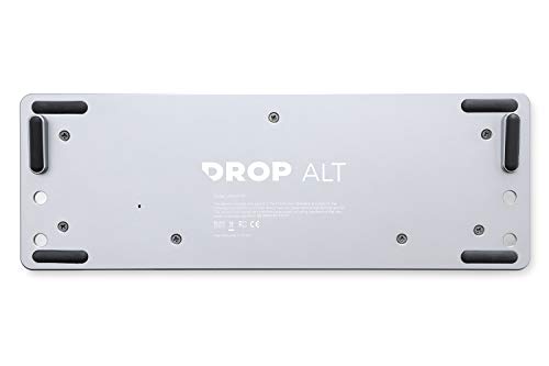 DROP ALT Mechanical Keyboard — 65% (67 Key) Gaming Keyboard, Hot-Swap Switches, Programmable Macros, RGB LED Backlighting, USB-C, Doubleshot PBT, Aluminum Frame (Cherry MX Brown RGB, Gray)