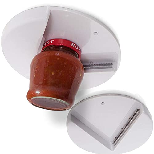 Jar Opener for All Size Jars Kitchen Gadgets Best Sellers Under The Counter Can Opener Gripper Premium Grip Bottle Opener Tool Engineered,Ez Off Jar Opener,2Pcs