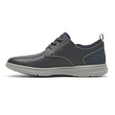 ROCKPORT Men's Beckwith Plain Toe Oxford Sneaker, New Dress Blues Leather/Suede, 9.5 US