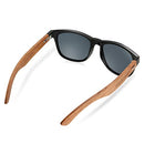 Max & Miller Wood Sunglasses for Men Women with real Hardwood Temples ARCADIA