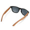 Max & Miller Wood Sunglasses for Men Women with real Hardwood Temples ARCADIA
