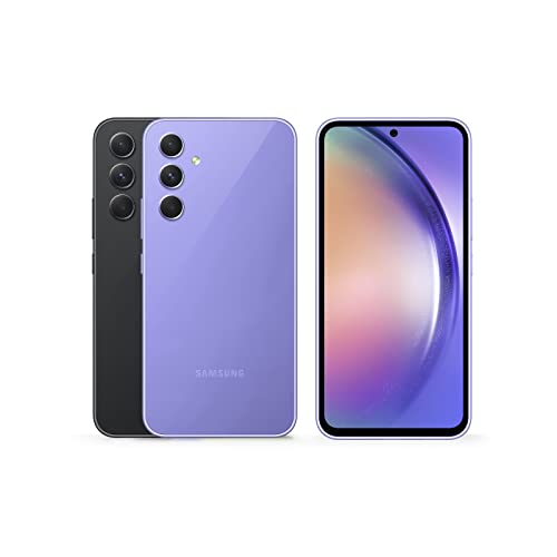 Samsung Galaxy A54 5G Single SIM Smartphone, Awesome Graphite, 6GB RAM, 128GB Storage
