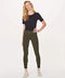 LULULEMON Align Hi-Rise Pant 25", Dark Olive, 6