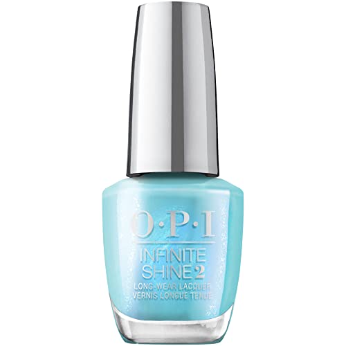 OPI Infinite Shine, Sky True to Yourself, Blue Long-Lasting Nail Polish, Summer '22 Power of Hue Collection