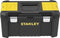 Stanley STST1-75521 Essential 19" Toolbox with Metal latches, Black/Yellow, Inch