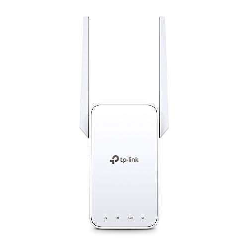 TP-Link AC1200 Mesh Wi-Fi Range Extender, Dual band Broadband/Wi-Fi Extender, Wi-Fi Booster/Hotspot with 1 Ethernet Port, Plug and Play, Smart signal indicator, Build-in AP mode, UK Plug, White(RE315)