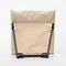 koolsoo Beach Seat Cushion Folding Chair Pad Mattress Outdoor Folding Chair Backrest Floor Chair with Back Support with Carrying Bag for Hiking,Camping,Picnic, Khaki