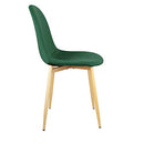 Higliocas Dining Chairs Velvet Accent Chair: Modern Dining Chairs Set of 4 in Dining Room and Kitchen Room