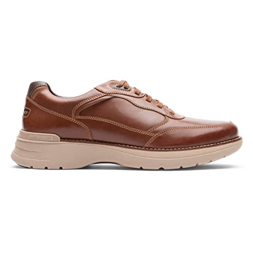 Rockport Men's ProWalker NEXT Ubal Walking Shoe, Saddle Tan Leather, US 10.5