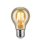 Paulmann 28522 LED lamp Vintage AGL 6W Retro Light Bulb All-use lamp dimmable Filament E27 Filament Gold 1700K Gold Light 470 lumens