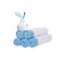 Garbage Bags, Small Drawstring Bin Bags 12L 45x50CM 80 PCS White