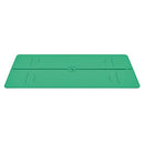 Liforme Evolve Yoga Mat – Free Yoga Bag Included - Patented Alignment System, Warrior-like Grip, Non-slip, Eco-friendly and Biodegradable, sweat-resistant, long, wide and 4.2mm thick mat for comfort - Green