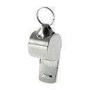 Stainless Steel Whistles Referee Whistle Sports Whistle Metal Coach Whistle with Lanyard for Sport Coach Training