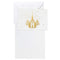 Hallmark Religious Boxed Christmas Cards Assortment, Gold Foil (48 Cards with Envelopes)
