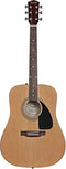 Fender FA-115 Dreadnought Acoustic Guitar - Natural Bundle with Fender Play Online Lessons, Gig Bag, Tuner, Strings, Strap, Picks, and Austin Bazaar Instructional DVD