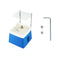 Portable Stained Grinders Glass Mini Power Industrial Glass Ceramics Grinder Grinding Tool w/Diamond Grinder Guard Tray Art Grinding Tool Blue 220V AU Plug