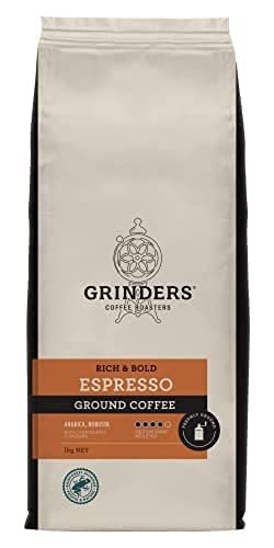 Grinders Coffee Espresso Ground, 1Kg