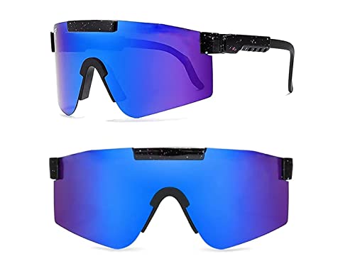 Polarized Cycling Sunglasses for Men Women,UV400 Sports Glasses for Youth,Windproof Goggles for Baseball Running Golf Fishing