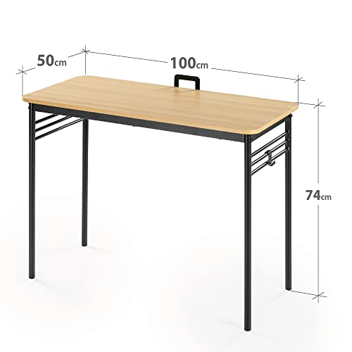 Zinus Computer Desk 100cm Length Computer Table for Small Space Writing Desk Gaming Desk Home Office Desk, Study Desk