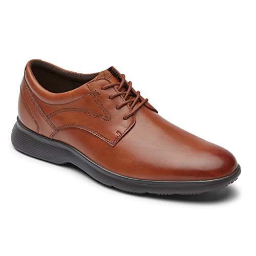 ROCKPORT Men's Truflex Dressports Plain Toe Oxford, British Tan, 11.5 US Wide