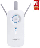 TP-Link AC1750 WiFi Extender (RE450), PCMag Editor's Choice, Up to 1750Mbps, Dual Band WiFi Repeater, Internet Booster, Extend WiFi Range Further, White (UK Version)