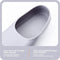 CAPAS Swim Training Fins Comfortable Silicone Lap Swimming Floating Flippers Short Blade Build Leg Strength