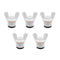 ZYAMY 5pcs 1/2" PT Male Thread PPR Pipe Plug End Caps Garden Hose Water Tubing Connector Fitting with Butterfly Handle for Lawn, Garden, Courtyard, Greenhouse