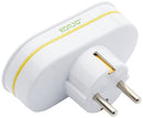 Korjo EU Double Power Adapter, 2X AUS/NZ Sockets, Use in Europe, White