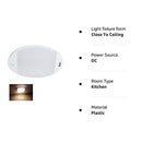 Facon 12V LED Ceiling Dome Light with USB Charger, High Speed Charging 5V 2.4A, 12V DC Interior Light with On&Off Switch for RV Motorhomes Camper Caravan Trailer Boat