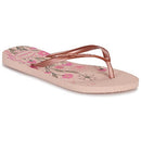 Havaianas Girls' Slim Organic Ballet Rose Gold Blush Pink Flip Flops, Ballet Rose Golden Blush Pink, 35/36 EU