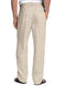 Coofandy Men's Linen Elastic Pants Casual Regular Fit Golf Beach Pants