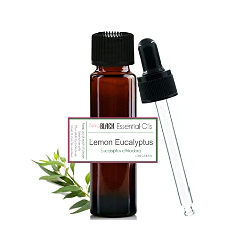 [ 8 For 4 ] Pure Aroma Diffuser Oils 10ml. Essential Oil Blend For Massage, Skin/Hair Care (Lemon Eucalyptus)